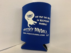 blue koozie