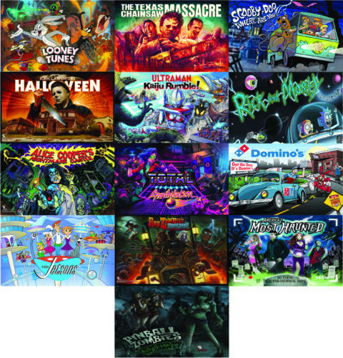 Replacement Translite - Spooky Pinball