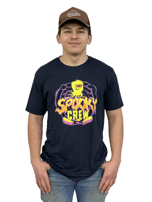 Spooky Crew Navy Blue Shirt