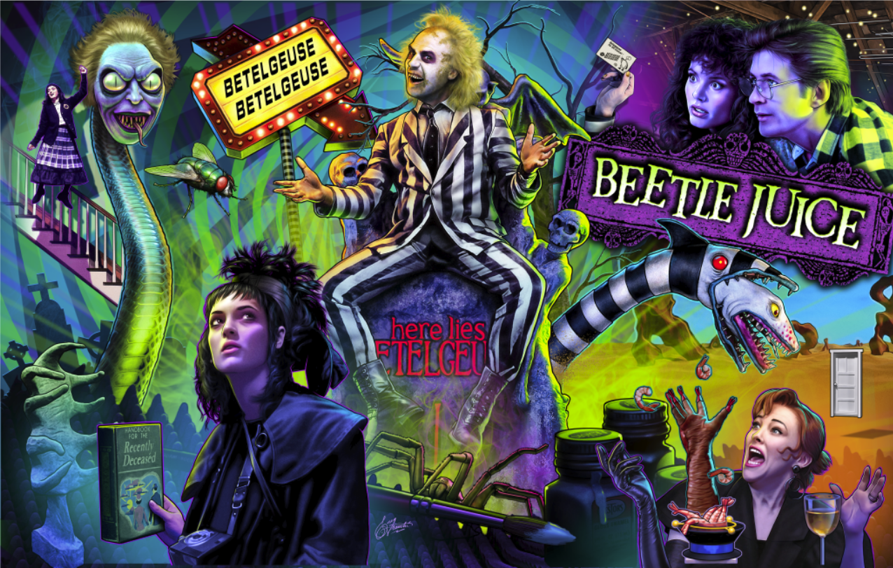 Looney Tunes Pinball Machine graphic