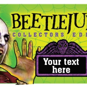 Beetlejuice Custom Plaque
